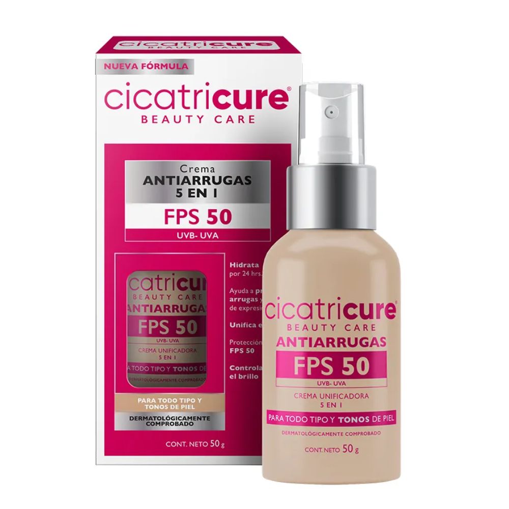 Crema Facial Cicatricure Beauty Care De Día Fps 50 50 g - Imagen 2