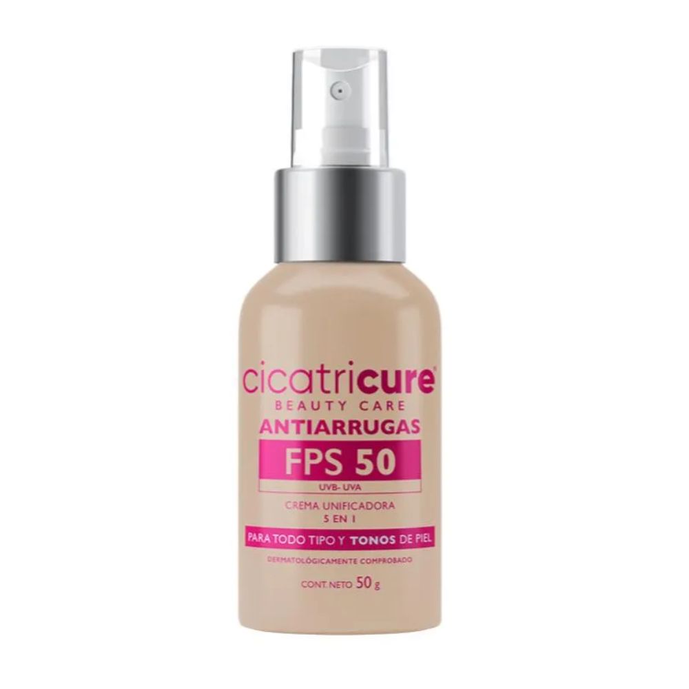 Crema Facial Cicatricure Beauty Care De Día Fps 50 50 g