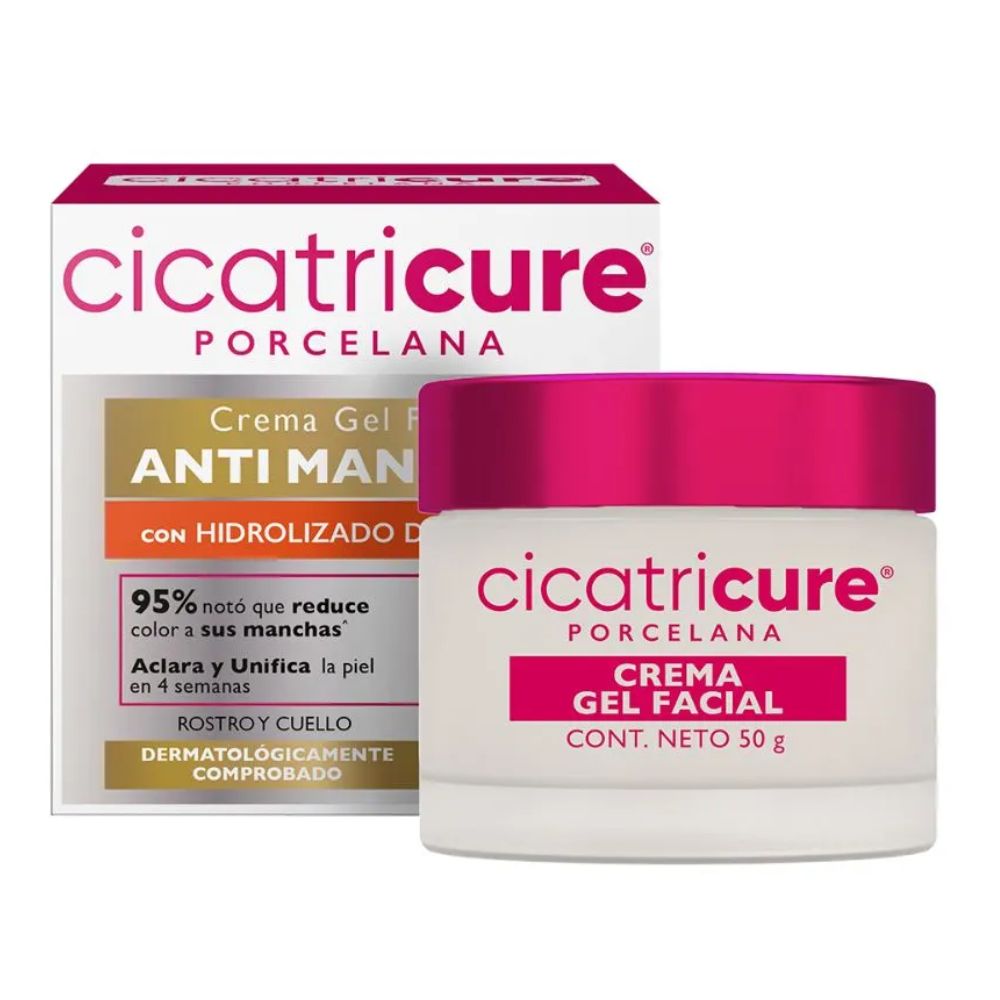 Crema Gel Facial Cicatricure Porcelana Antimanchas 50 g - Imagen 2