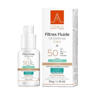 Alternative view of Protector Solar Cepage Filtres Fluid Oil Defense C/Color Fps 50 50 g