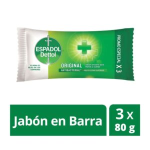 Alternative view of Jabon En Barra Espadol Dettol Original 3u x 80 g