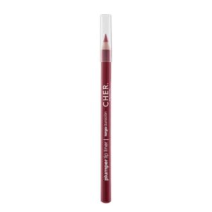 Delineador De Labios Cher Dieciocho Plumper Lip Liner Tono Red Velvet