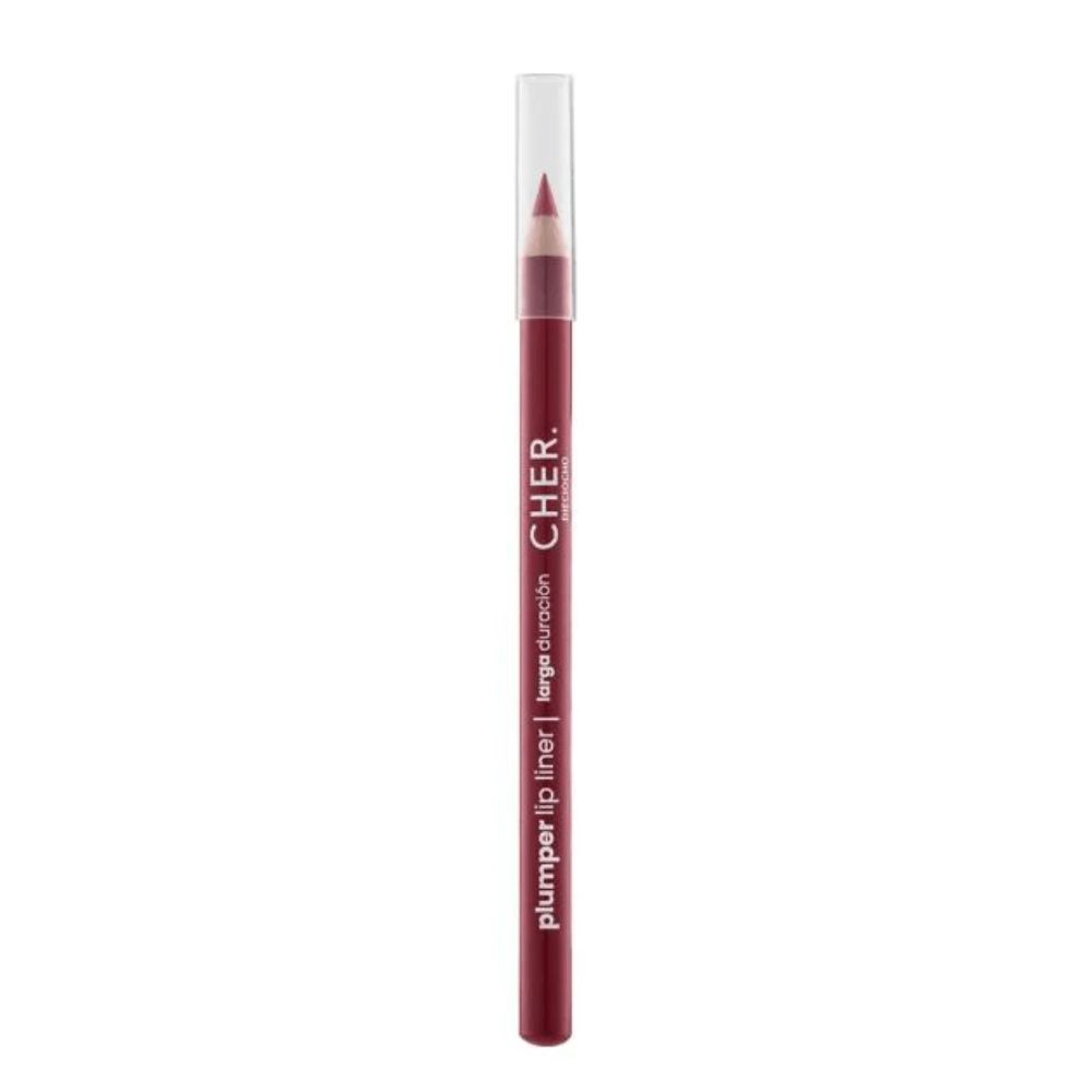 Delineador De Labios Cher Dieciocho Plumper Lip Liner Tono Red Velvet