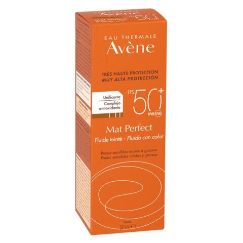 Alternative view of Protector Solar Avène Sol Mat Perfect Fluido Toque Seco C/Color Fps 50 50 ml
