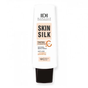 Base De Maquillaje Idi Silk Skin Vit C Tono 101 Vainilla Beige