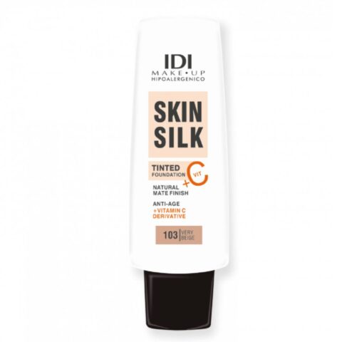 Base De Maquillaje Idi Silk Skin Vit C Tono 103 Very Beige