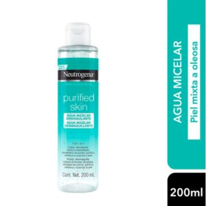 Alternative view of Agua Micelar Neutrogena Purified Skin 200 ml