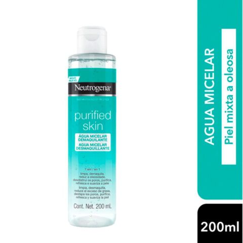 Alternative view of Agua Micelar Neutrogena Purified Skin 200 ml