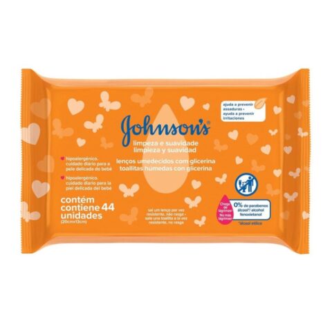 Toallas Húmedas Johnson's Baby 44 u