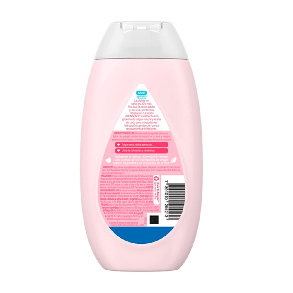 Crema Para Bebes Johnson's Baby Rosa 200 ml - Imagen 3