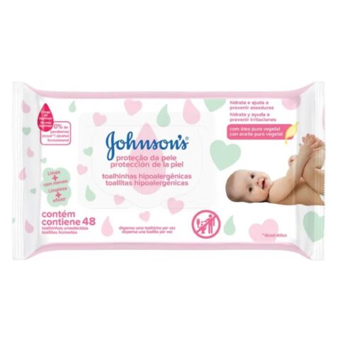 Tollas Húmedas Jonhson's Baby Extra Cuidado 48 u