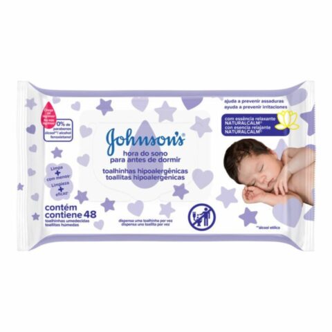 Toallas Húmedas Johnson's Baby Antes De Dormir 48 u