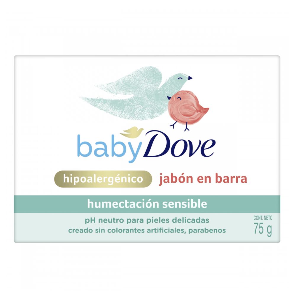 Jabón En Barra Dove Baby Humectación Sensible 75 g
