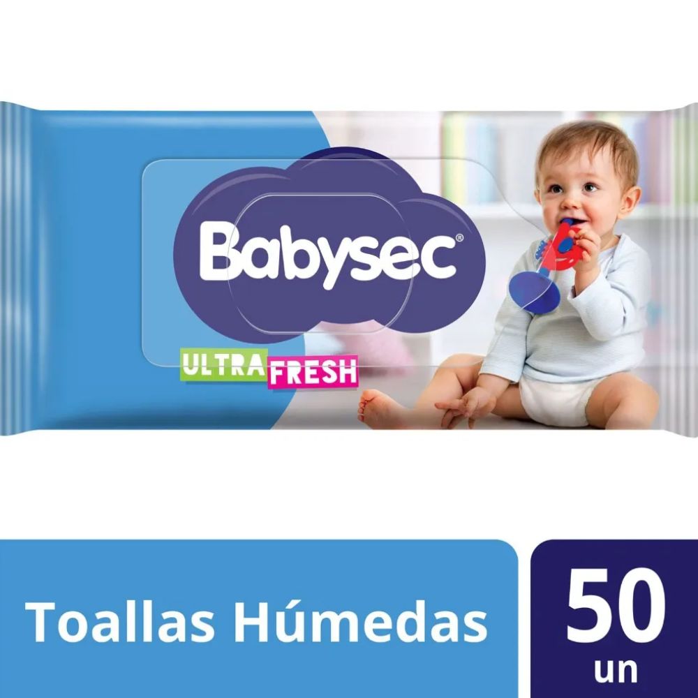 Toallas Húmedas Babysec Ultra Fresh 50 u - Imagen 2