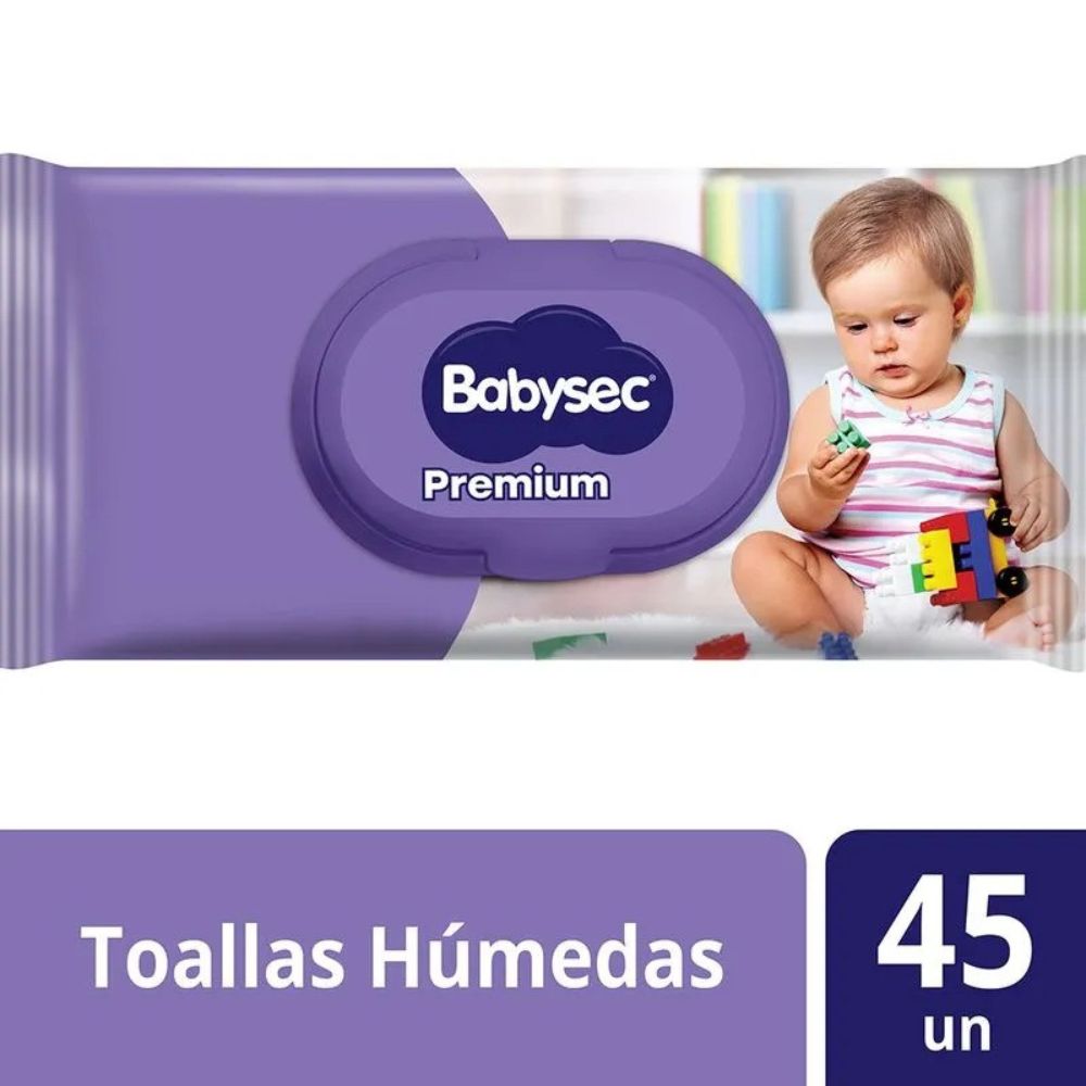 Toallas Humedas Babysec Premium 45 u - Imagen 2