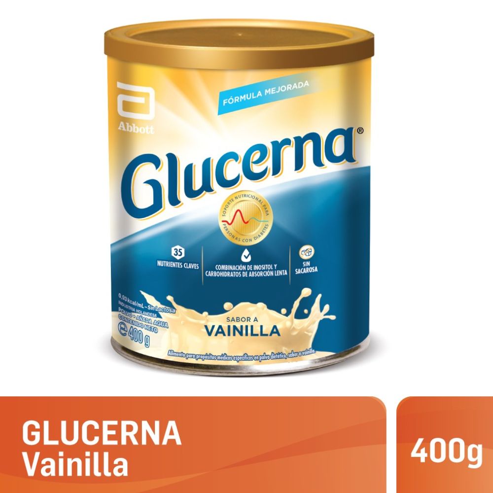 Glucerna En Polvo Abbott Nutricion Vainilla 400 g - Imagen 2