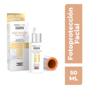 Alternative view of Protector Solar Isdin Fotoultra Age Repair Fusion Water Fps 50 50 ml