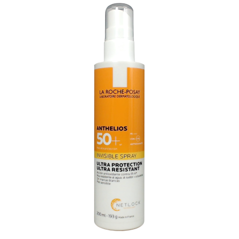 Protector Solar La Roche-Posay Anthelios Spray Invisible Fps 50 200 ml