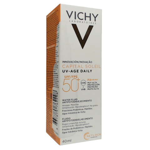 Protector Solar Vichy Capital Soleil Uv-Age Fps 50 40 ml - Imagen 2