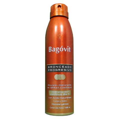 Emulsión Bronceadora Bagóvit Bronceado Progresivo 150 ml