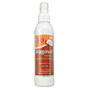 Protector Solar Bagóvit Spray Acelerador Del Bronceado Fps 30 200 ml