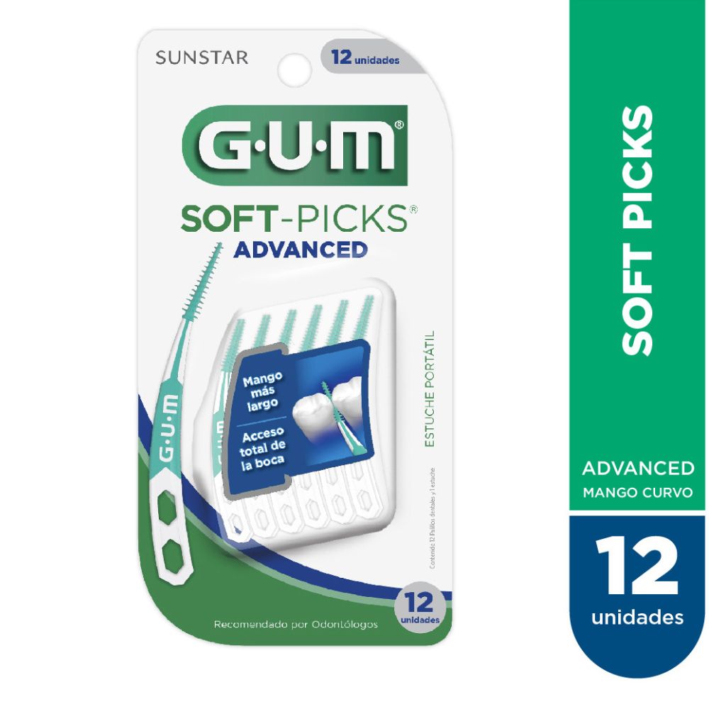 Palillos Interdentales Gum Soft-Picks 12 u - Imagen 2
