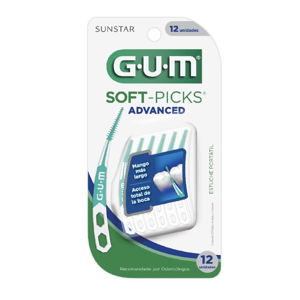 Palillos Interdentales Gum Soft-Picks 12 u