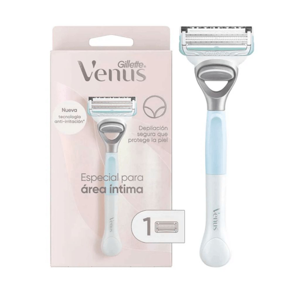 Maquina De Afeitar Gillette Venus Mujer Zonas Intimas 1 u
