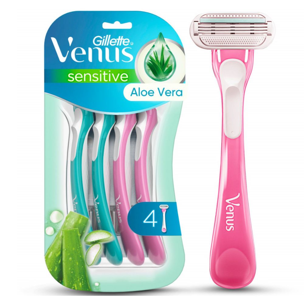 Máquina De Afeitar Gillette Venus Sensitive 4 u - Imagen 2