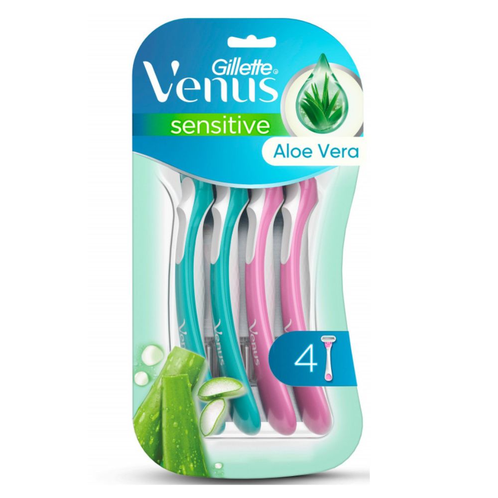 Máquina De Afeitar Gillette Venus Sensitive 4 u