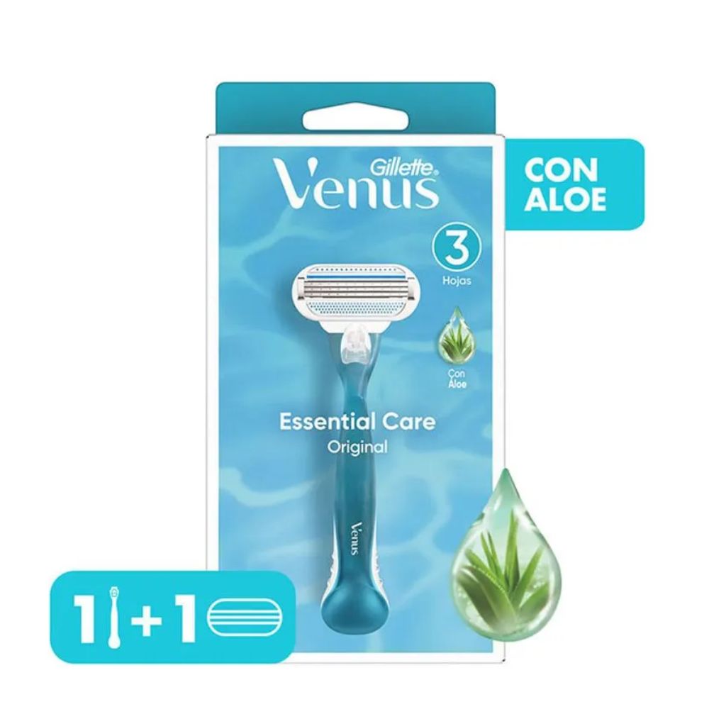 Máquina De Afeitar Gillette Venus Essential Care 1 u - Imagen 2