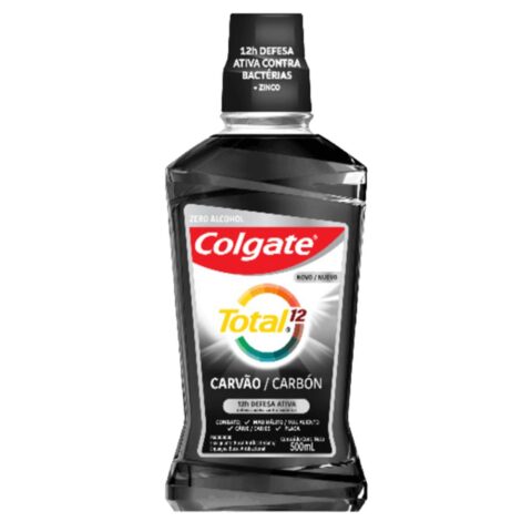 Enjuague Bucal Colgate Total 12 Carbón Activado 500 ml