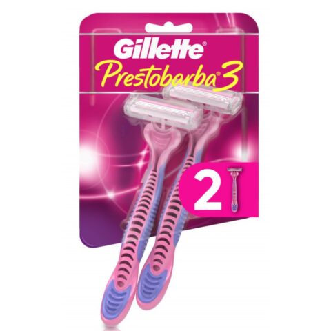 Máquina De Afeitar Gillette Prestobarba 3 Mujer 2 u