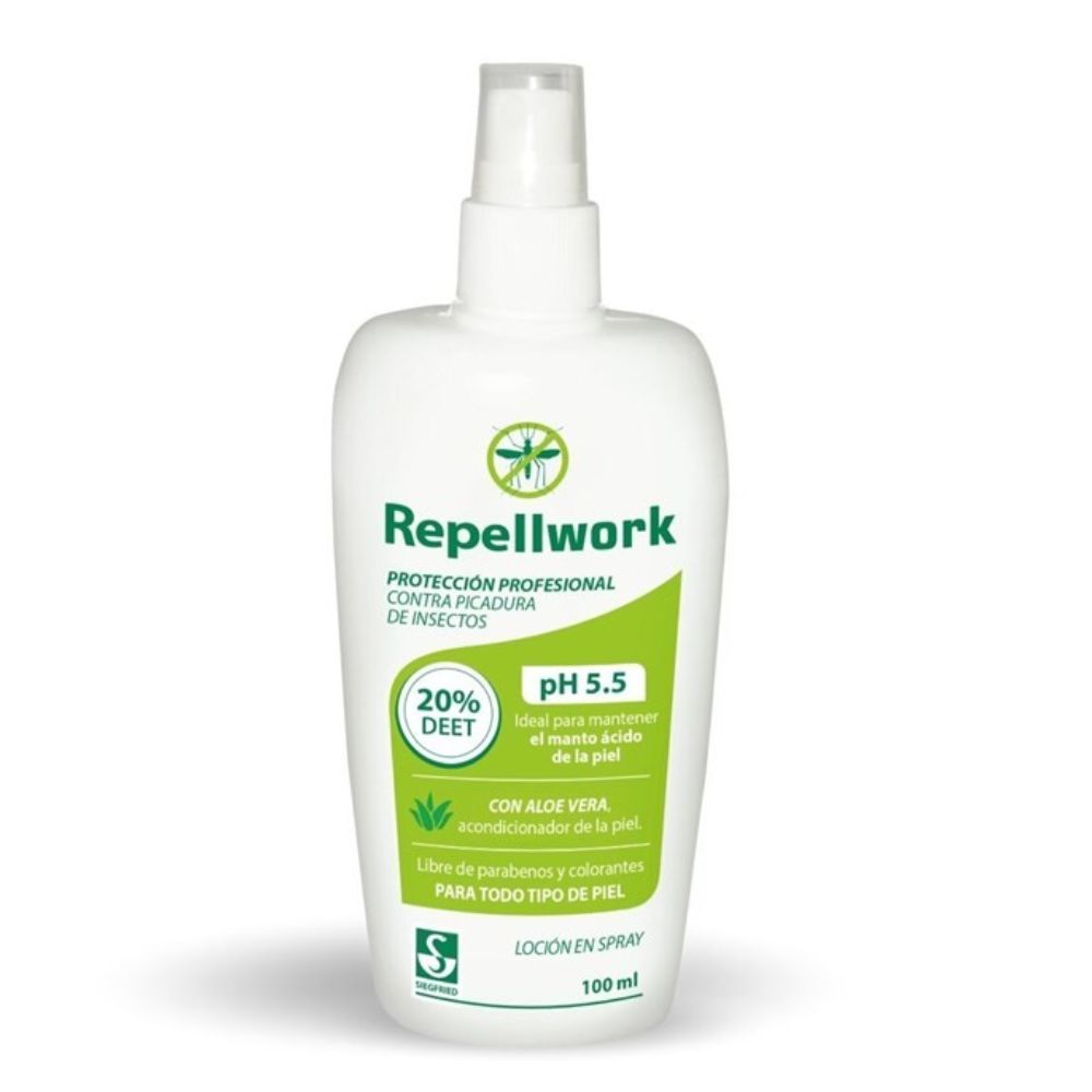 Repelente Repellwork Sunwork Ph5.5 En Spray 100 ml