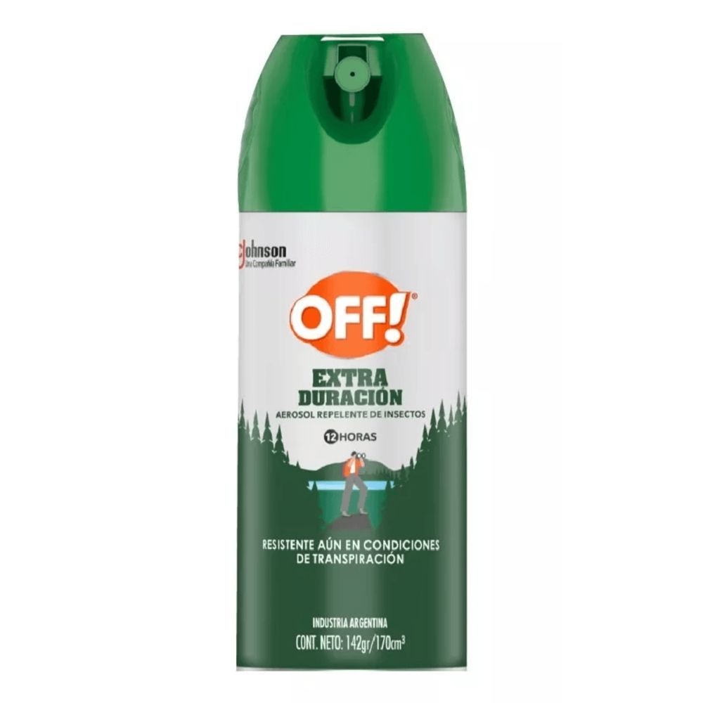 Repelente Off! Extra Duración En Aerosol 170 ml