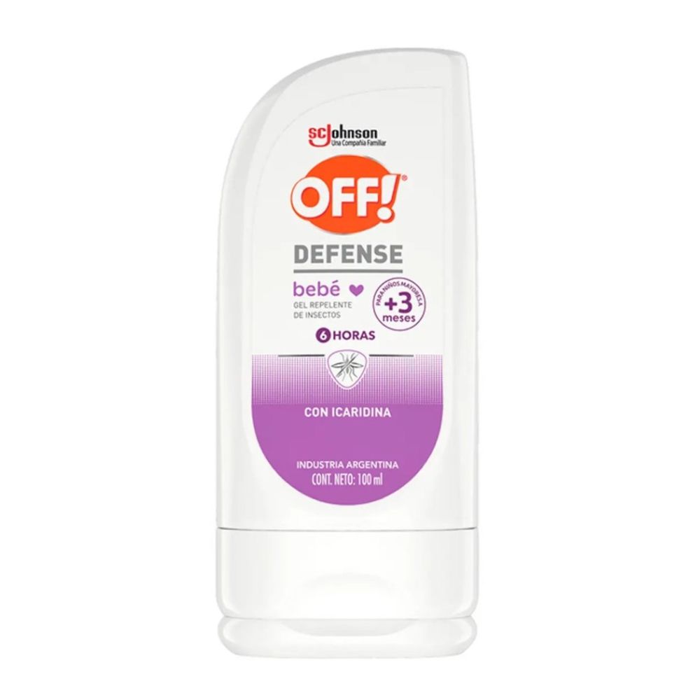 Repelente Off! Defense Bebé En Gel 100 ml