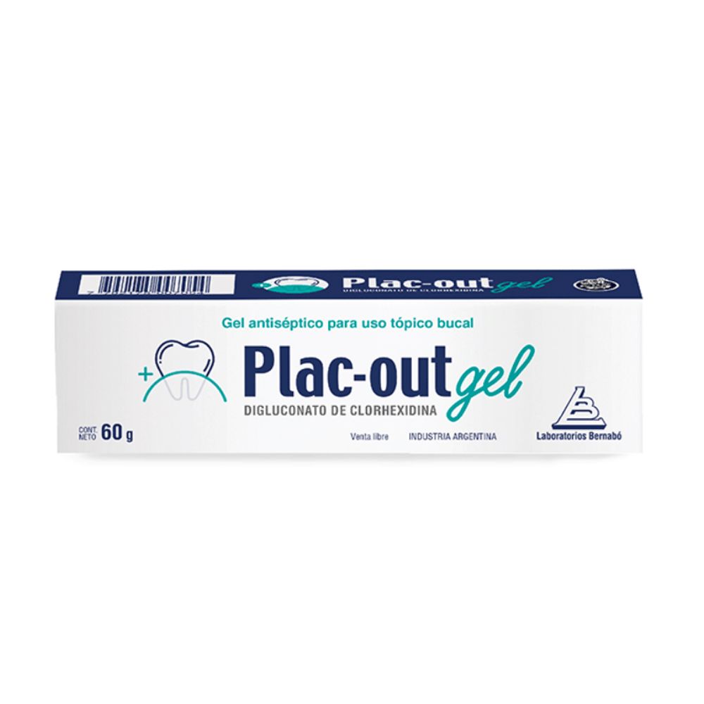 Gel Antiséptico Plac Out Bucal 60 g
