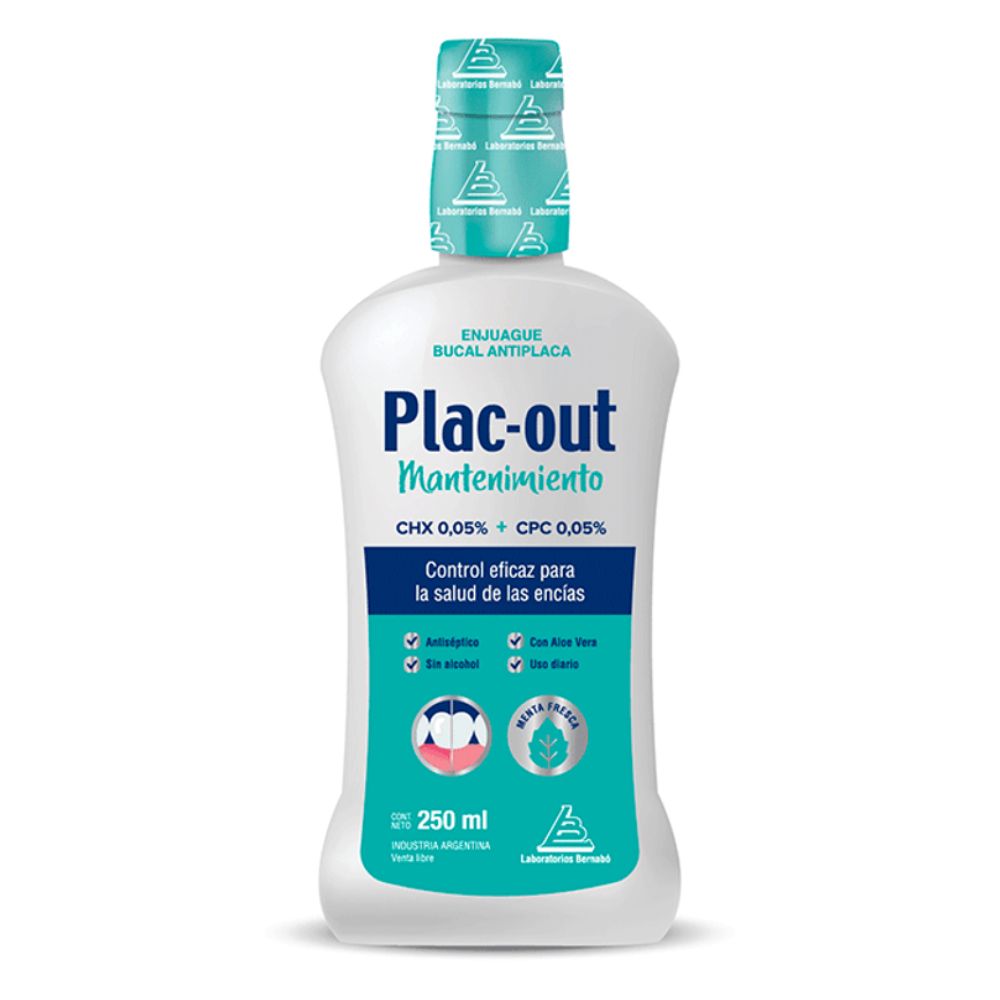 Enjuague Bucal Plac Out Mantenimiento 250 ml