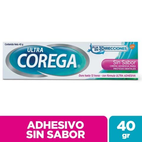 Alternative view of Crema Adhesiva Corega Ultra Sin Sabor Para Prótesis Dentales 40 g