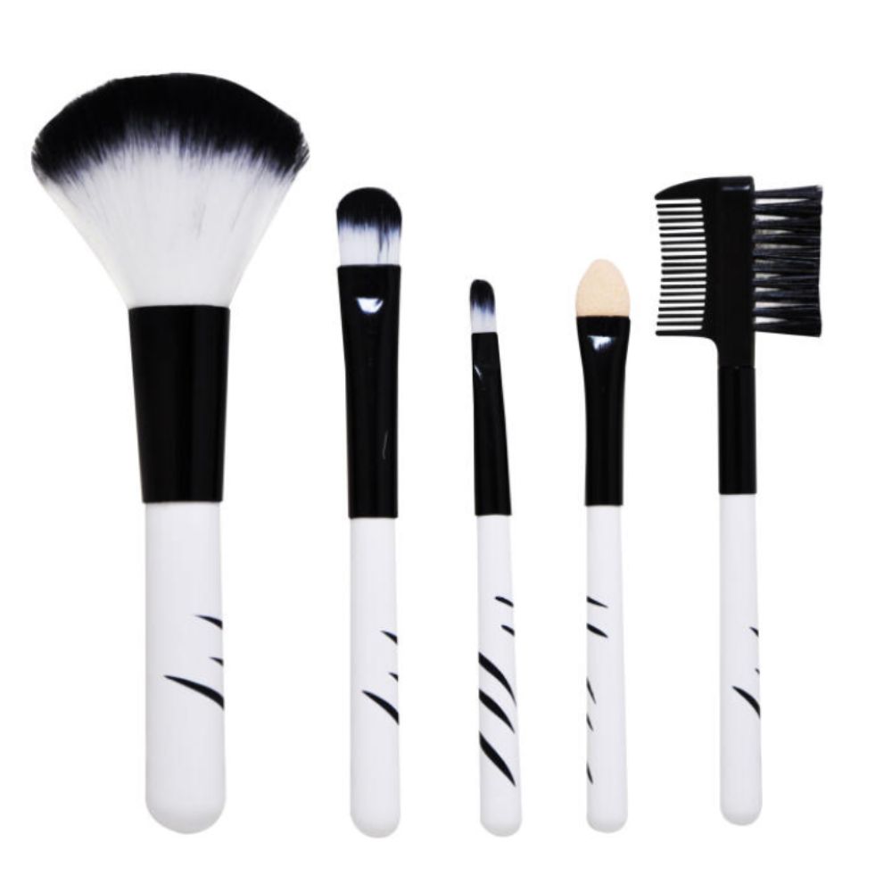 Set De Brochas Jessamy Zebra A466 5 pzas - Imagen 2