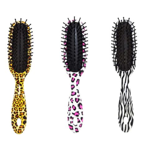 Cepillo Jessamy Neumático Recto Animal Print C451