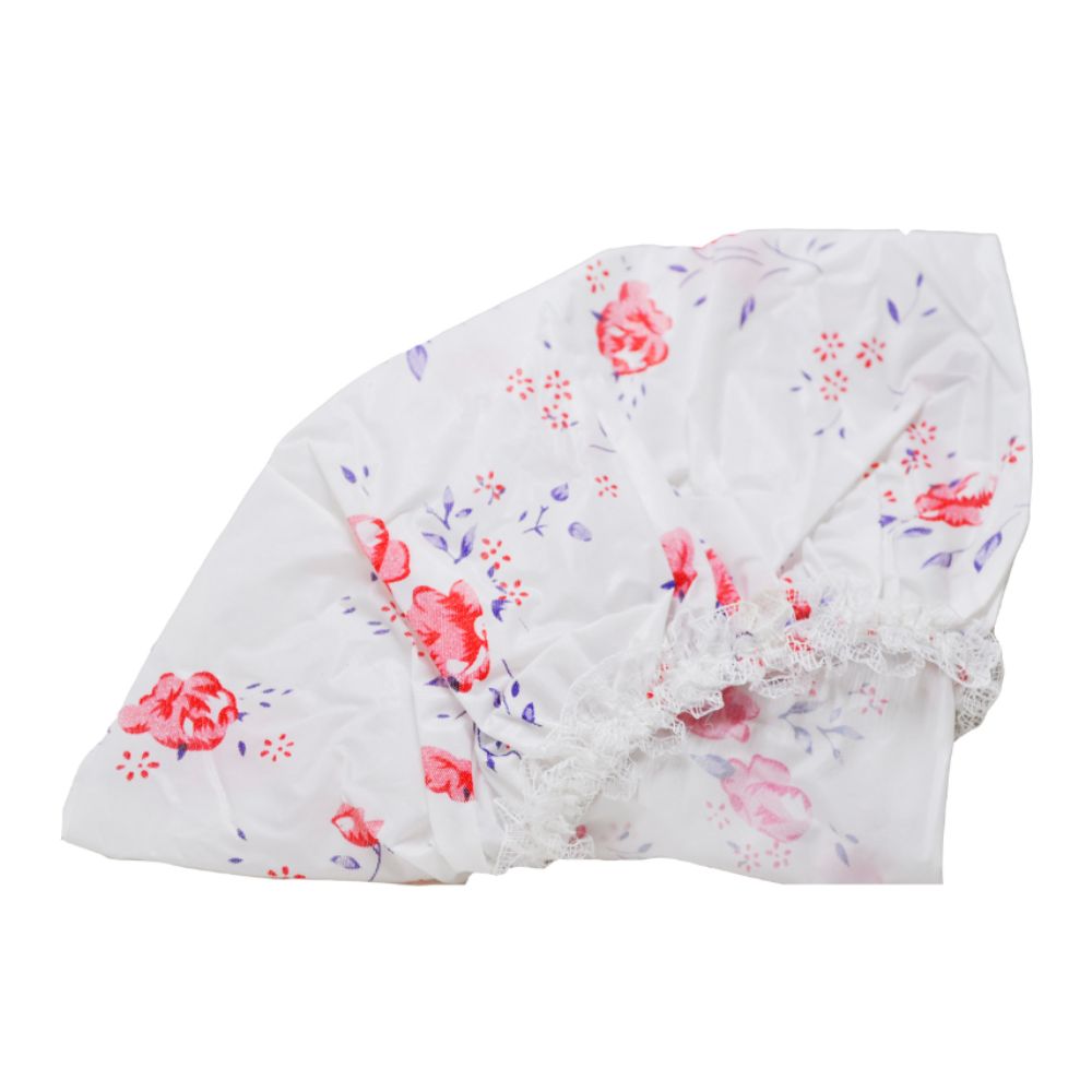 Gorro De Ducha Jessamy Floreado C/Puntilla - Imagen 2