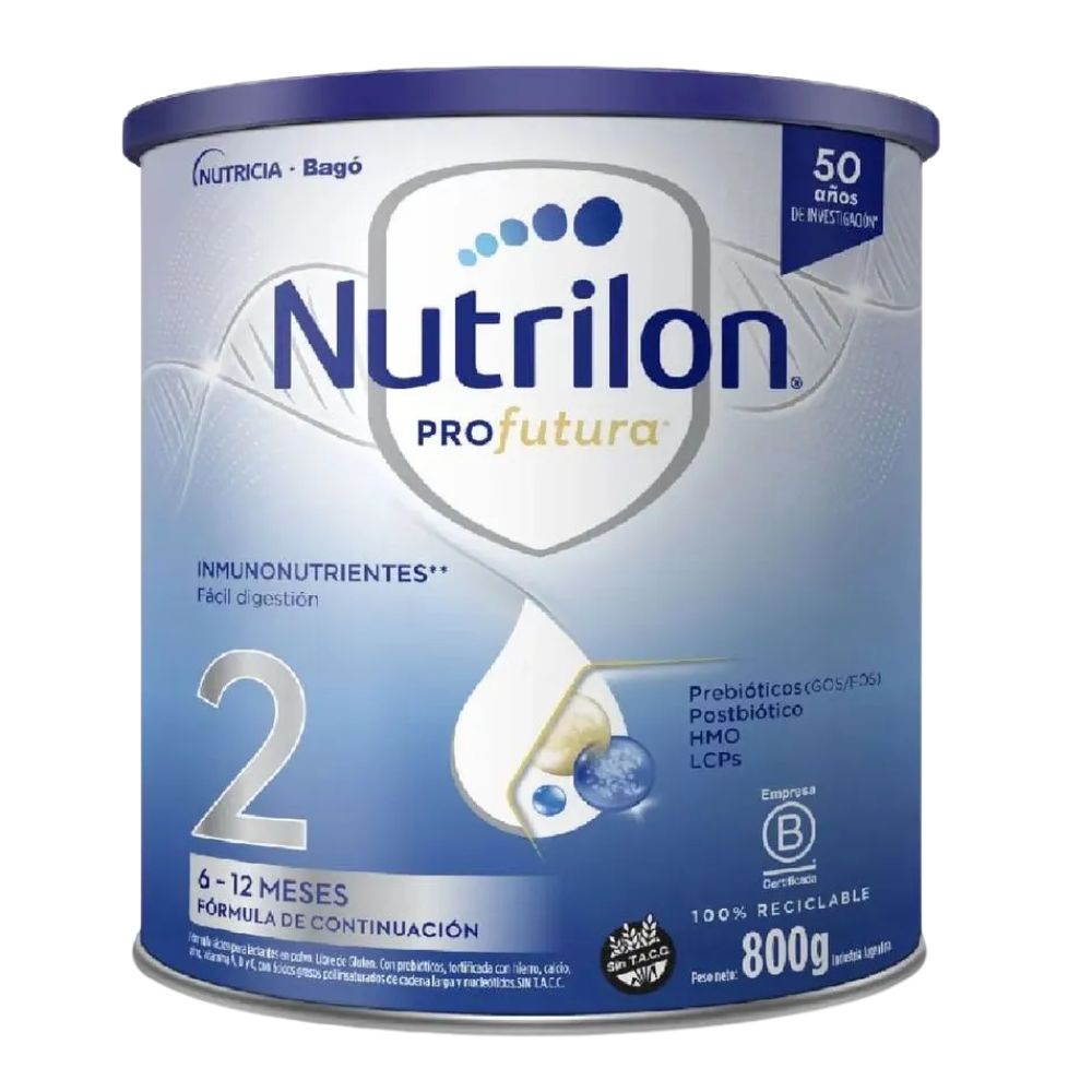 Leche Infantil Nutrilon Profutura 2 Lata 800 g