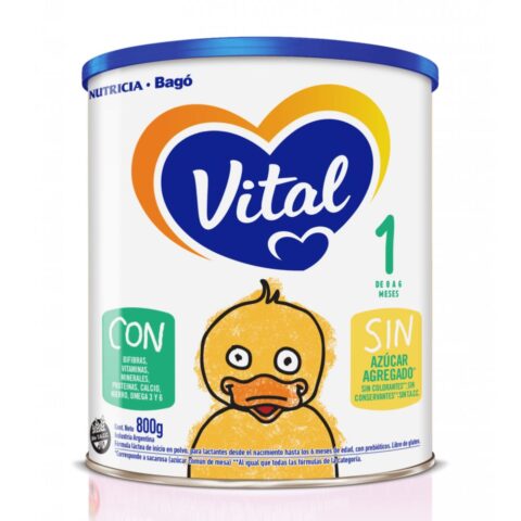 Leche Infantil Nutricia Bagó Vital 1 Lata 800 g