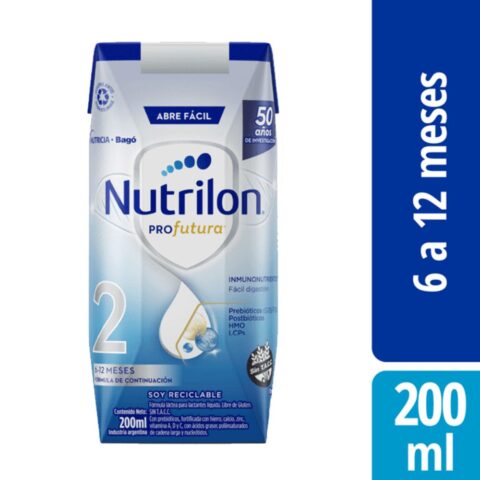 Alternative view of Leche Infantil Nutrilon Profutura 2 Brick 200 ml