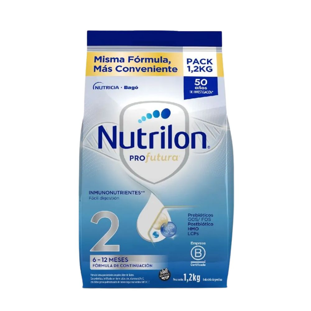 Leche Infantil Nutrilon Profutura 2 Formula 1.2 kg