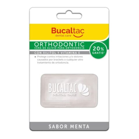 Cera Para Ortodoncia BucalTac Sabor Menta 6 u