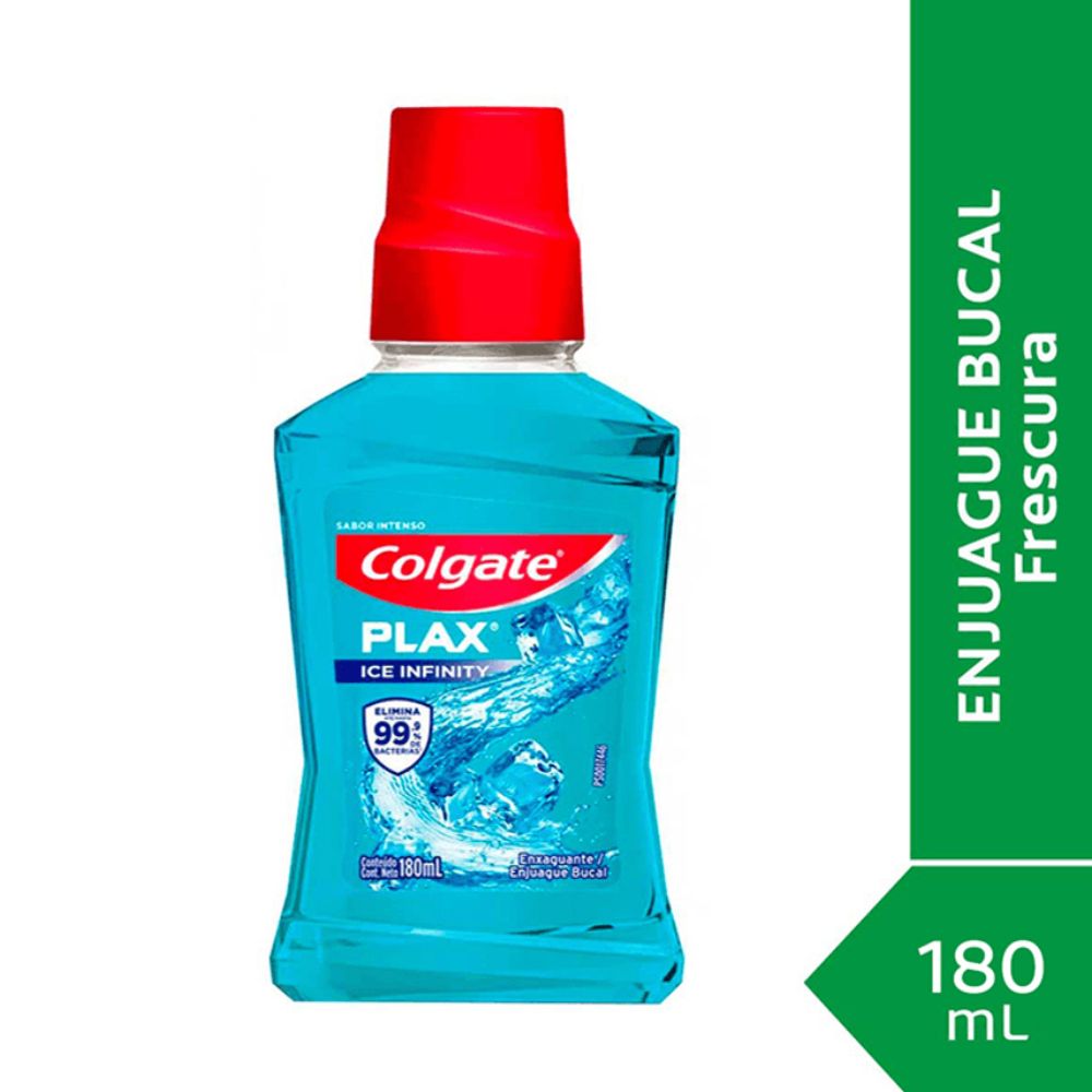 Enjuague Bucal Colgate Plax Ice Infinity 180 ml - Imagen 2