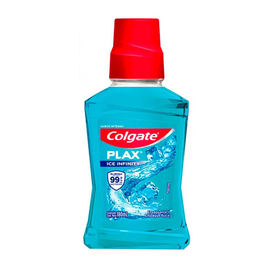 Enjuague Bucal Colgate Plax Ice Infinity 180 ml