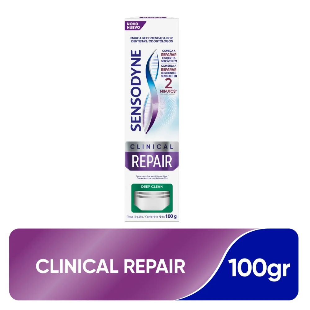Pasta Dental Sensodyne Clinical Repair 100 g - Imagen 2